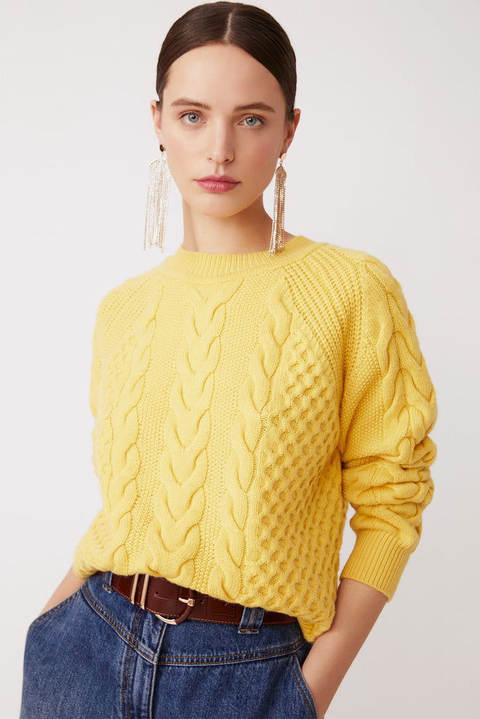 Pomeroy - Plain jumper with knitted set - Suncoo HK