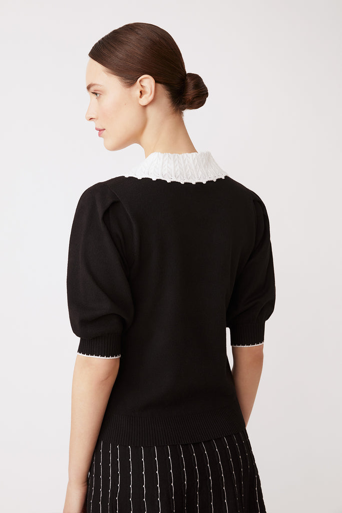 Pieroly - Fantasy short jumper with buttoned details - Suncoo HK