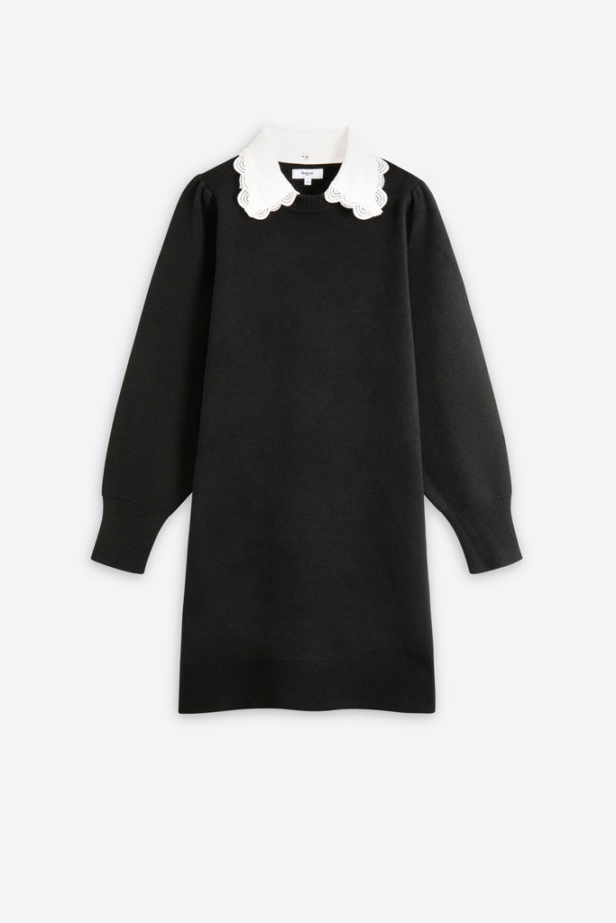Chanty - Knit dress with collar detail - Suncoo HK