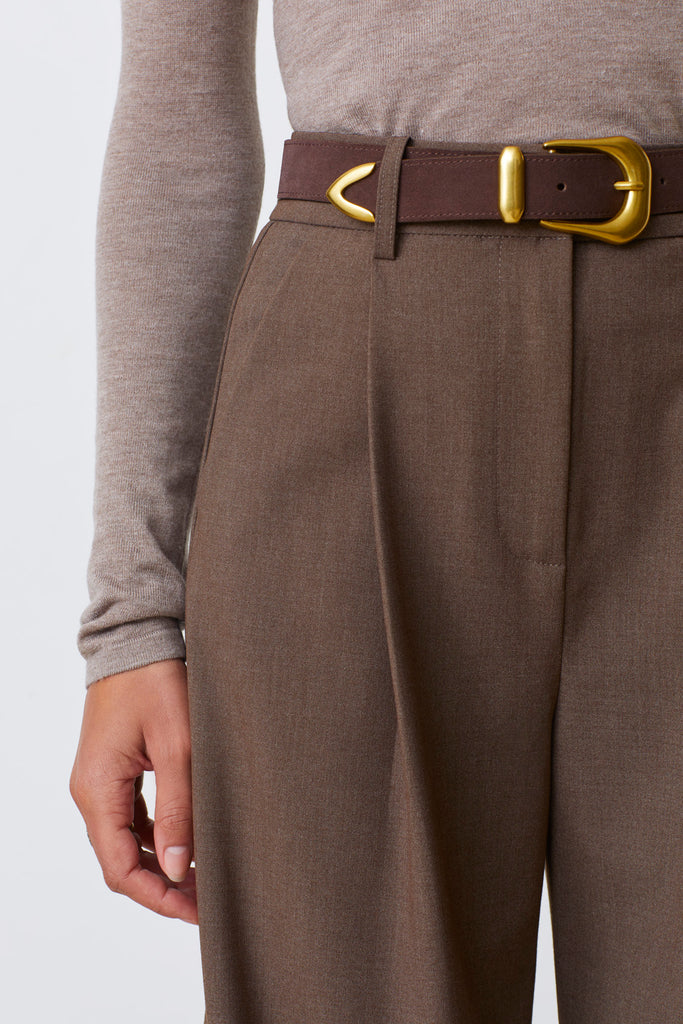 JONAS - Pleated suit trousers - Suncoo HK