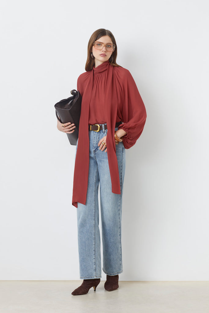 LINCOLN - Muslin blouse - Suncoo HK