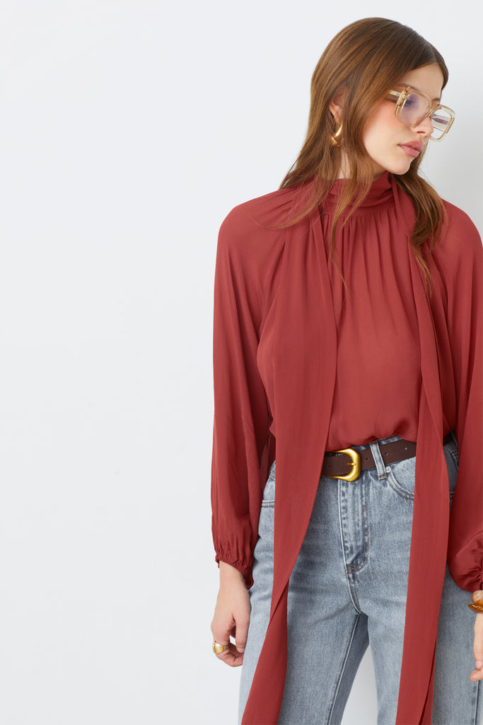 LINCOLN - Muslin blouse - Suncoo HK