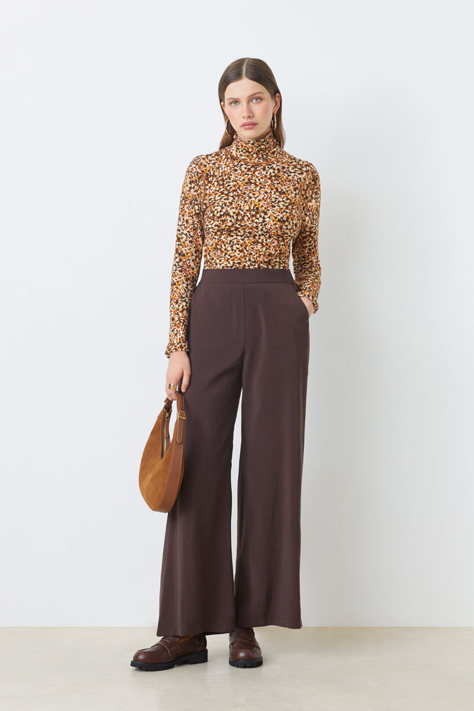 MAURY - Camel print tee-shirt - Suncoo HK