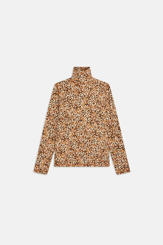 MAURY - Camel print tee-shirt - Suncoo HK