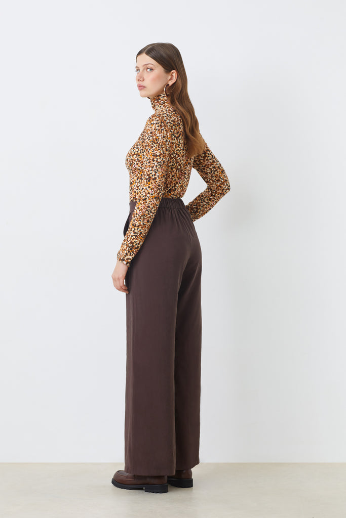 MAURY - Camel print tee-shirt - Suncoo HK