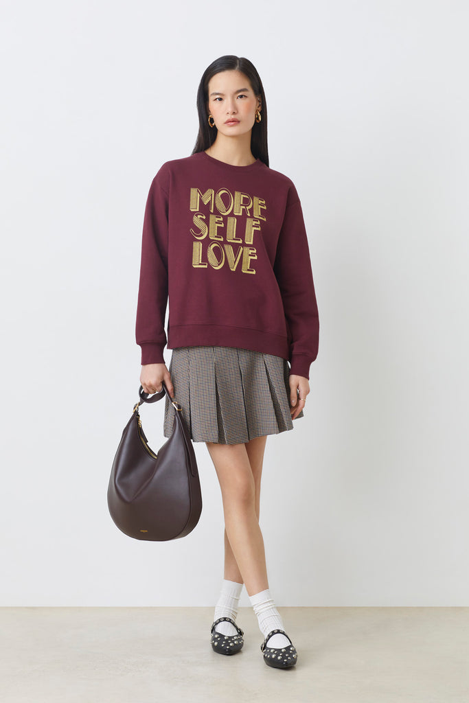STANLEY - MORE SELF LOVE cotton sweatshirt - Suncoo HK