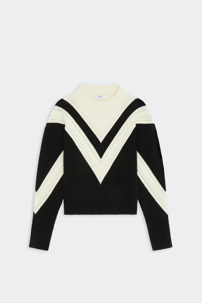 PABLITO - Colour block striped jumper - Suncoo HK