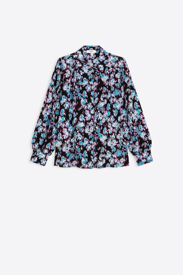Lachlan - Floral print fluid shirt - Suncoo HK