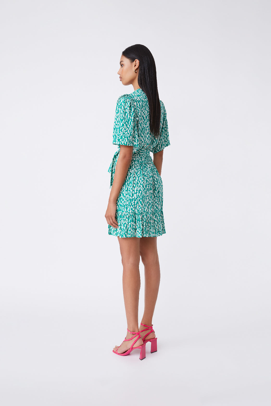 Austin spot shop print mini dress