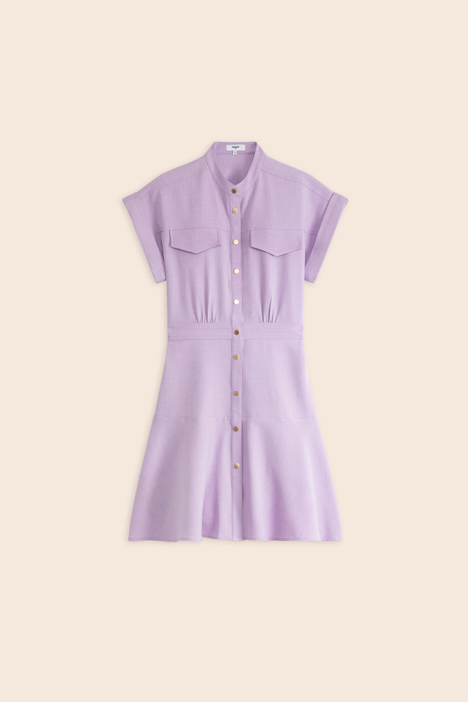 Coline - Buttoned short dress - Suncoo HK