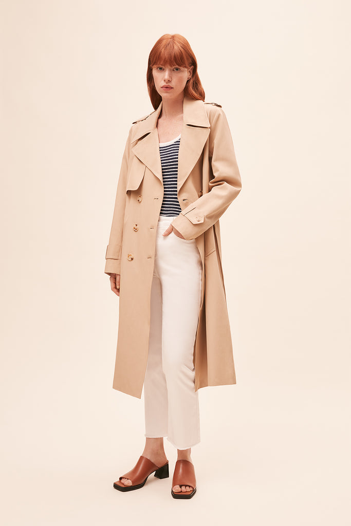 Ello - Belted trench coat - Suncoo HK