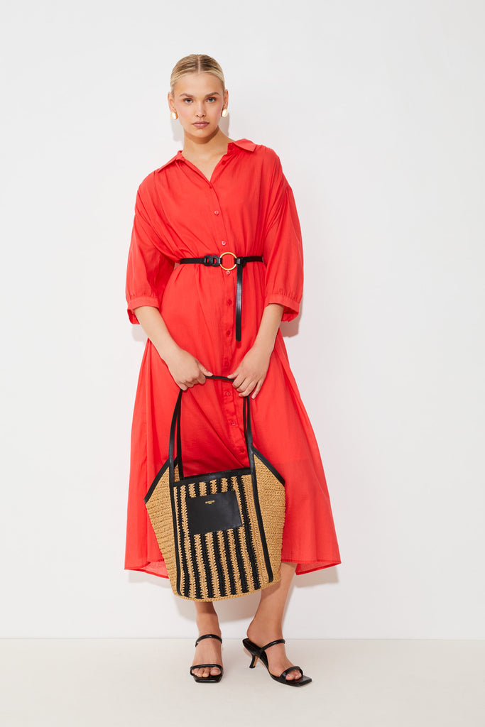 CHARLY - Oversize Shirt Dress - Suncoo HK