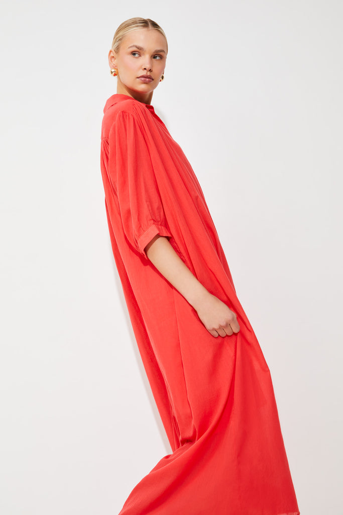 CHARLY - Oversize Shirt Dress - Suncoo HK