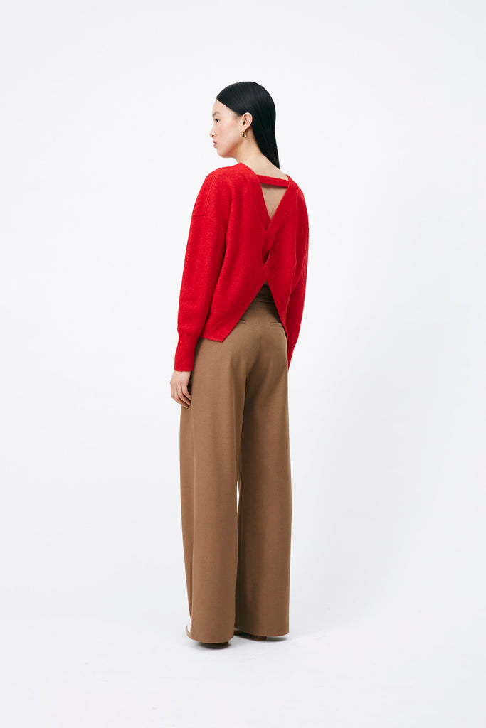 Plamedi -  Backless Carbon Fantasy Thin Jumper - Suncoo HK