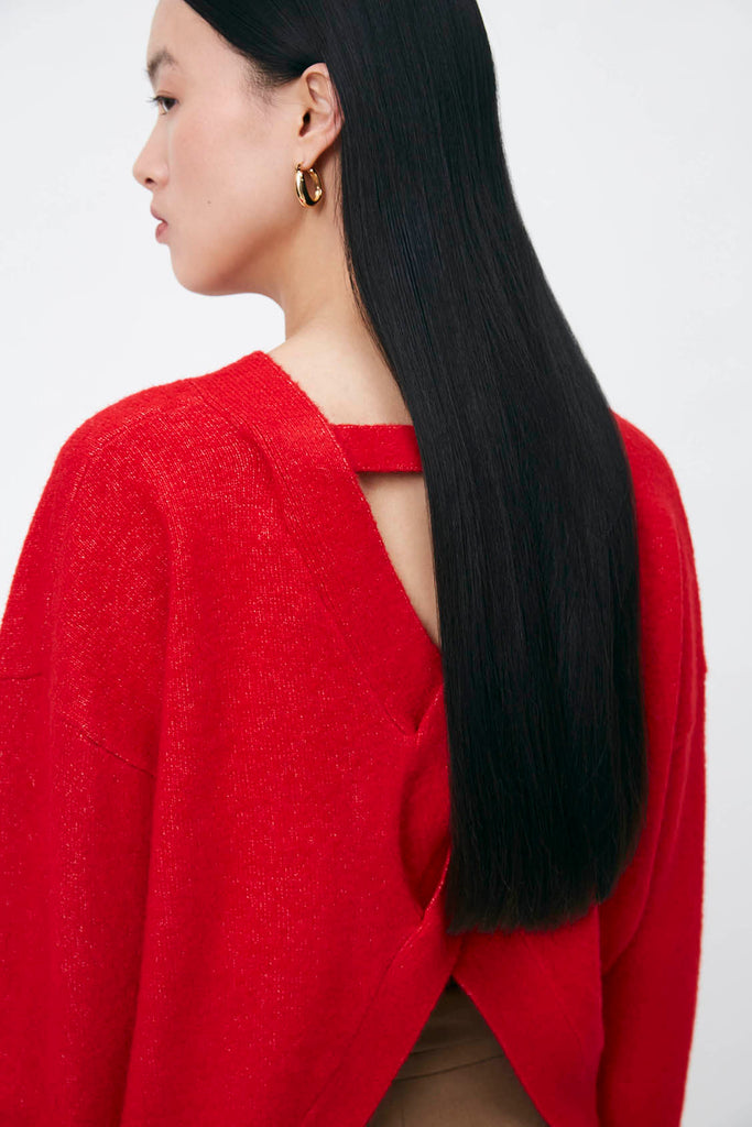 Plamedi -  Backless Carbon Fantasy Thin Jumper - Suncoo HK