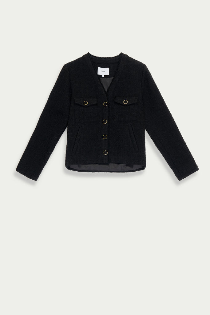 Dina - Fancy Tweed Jacket - Suncoo HK