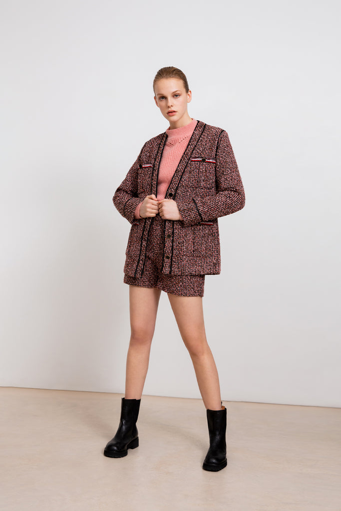 Dama - Fancy Tweed Jacket - Suncoo HK