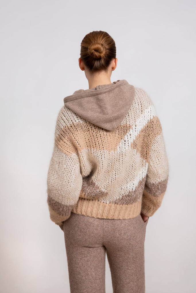 Palerm - Three-Coloured Mohair Jumper With Lurex Touch - Suncoo HK