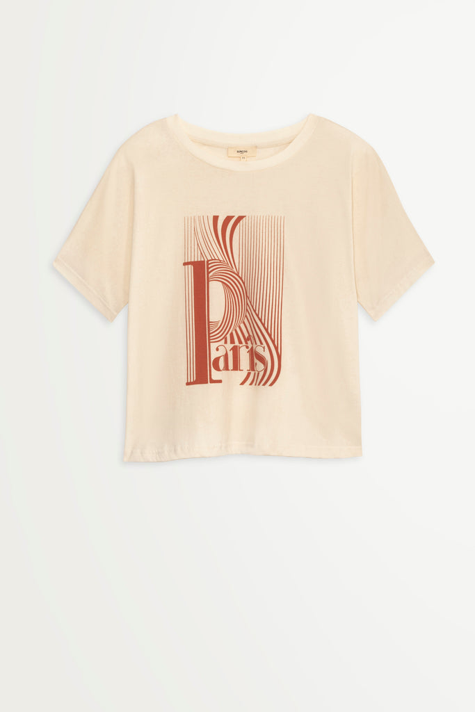 Mayas-Paris Message T-Shirt - Suncoo HK