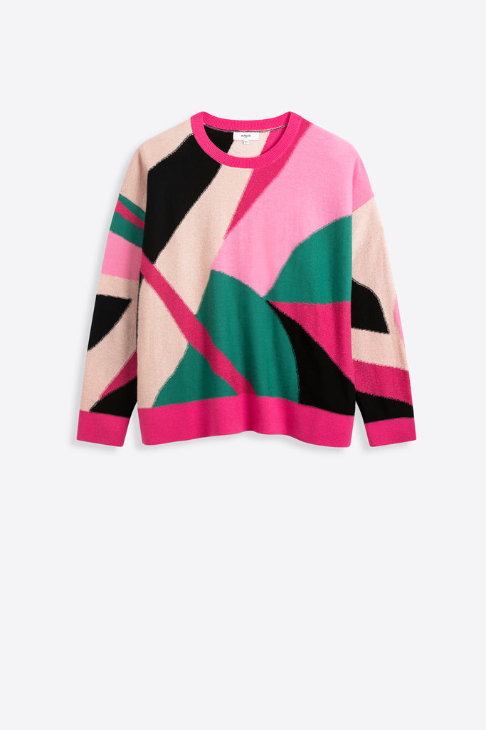 Peio -  Colorblock Fantasy Jumper - Suncoo HK