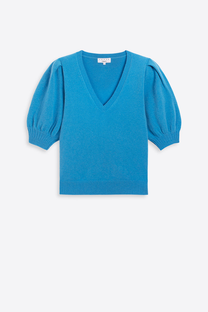 Prigent -  Plain White Wool Thin Jumper - Suncoo HK