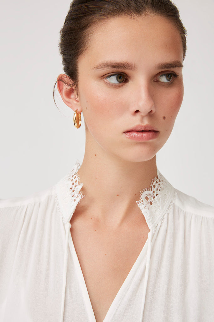 Cintia - Lace Fluid Dress - Suncoo HK