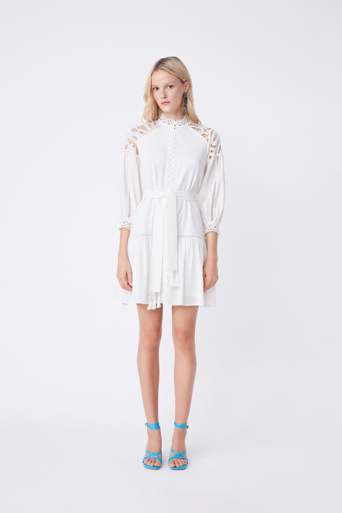 Chama - Short cotton dress - Suncoo HK