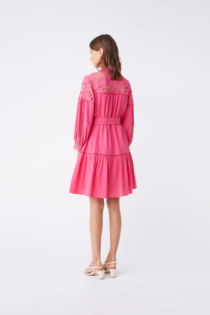 Chama - Short cotton dress - Suncoo HK